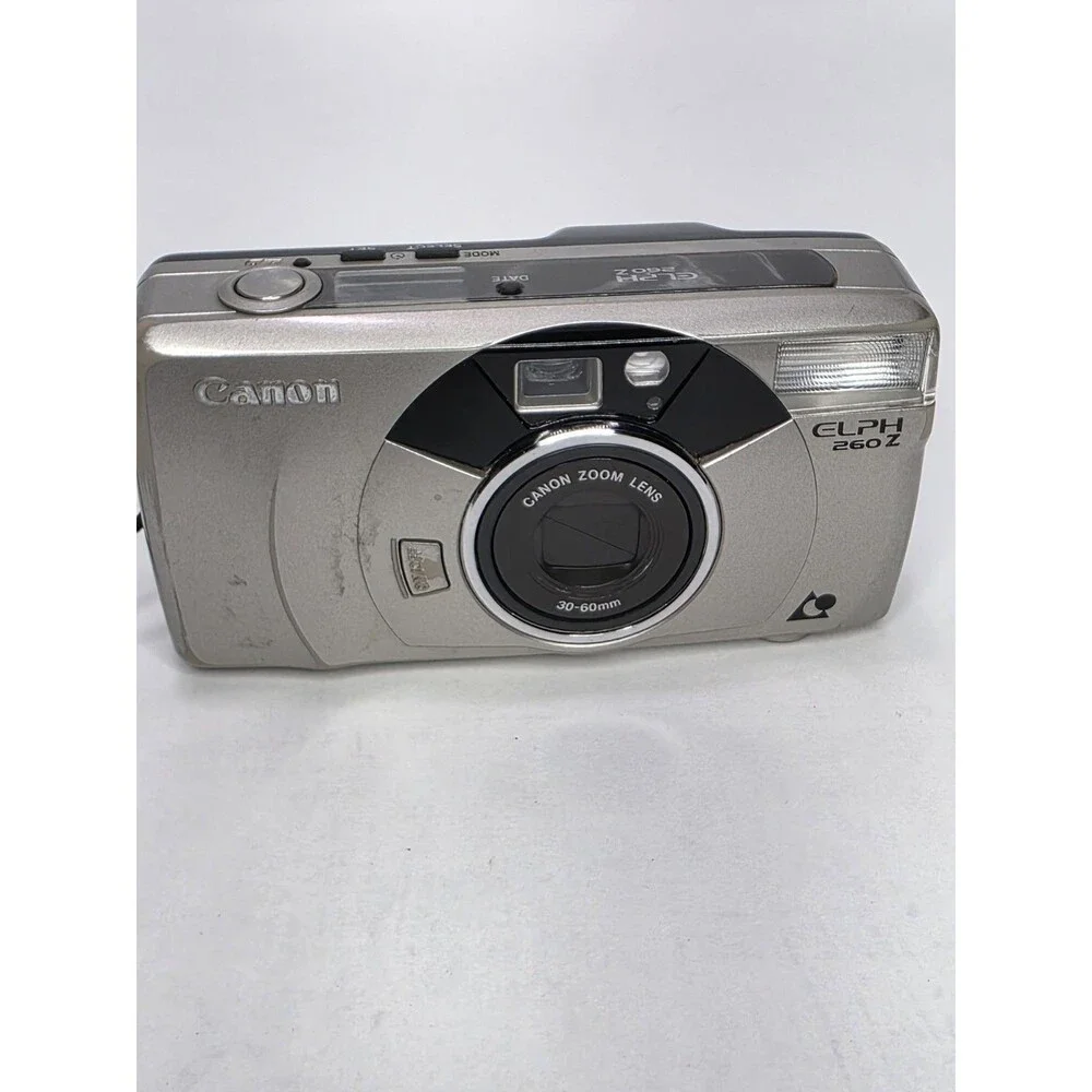 Canon ELPH 260Z Point & Shoot Film Camera 30-60mm APS Works